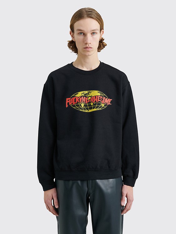 Très Bien - Fucking Awesome The Kids All Right Crew Sweater Black