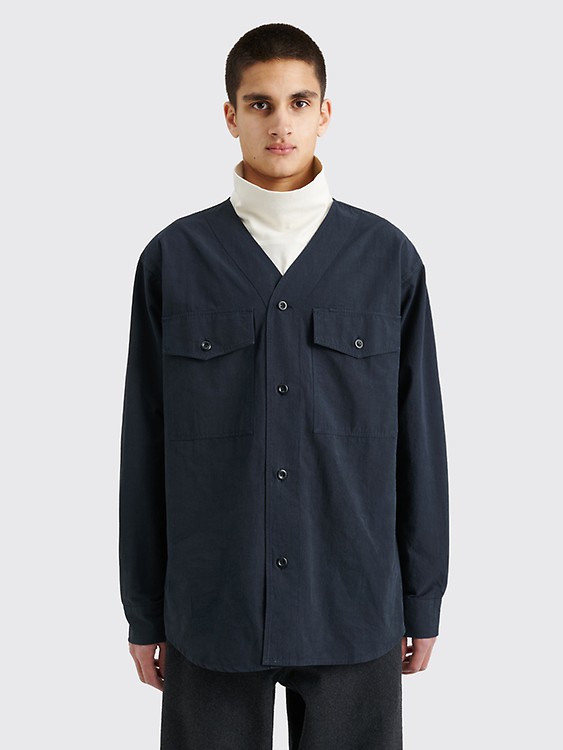 Très Bien - Margaret Howell Patch Pocket Jacket Glencheck Wool