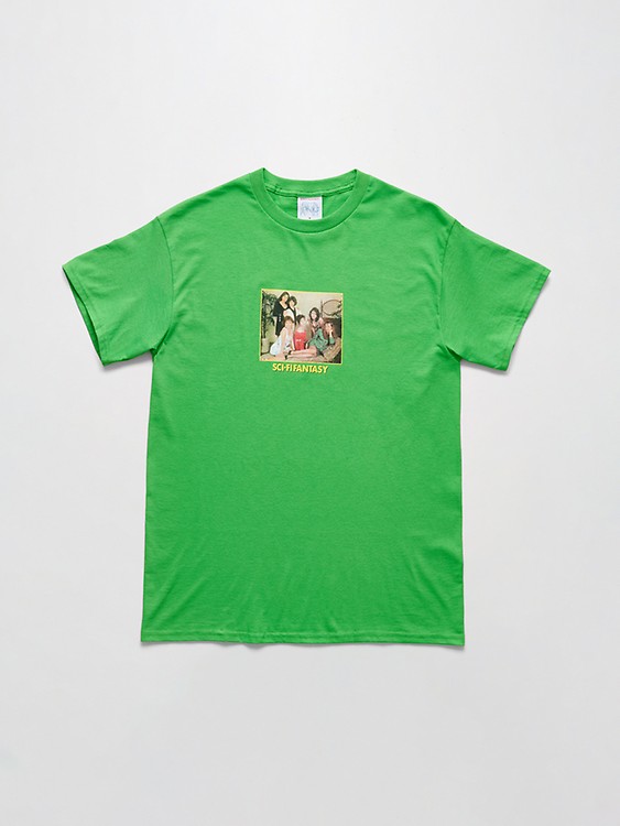 Très Bien - BoTT Funny Face Tee Green