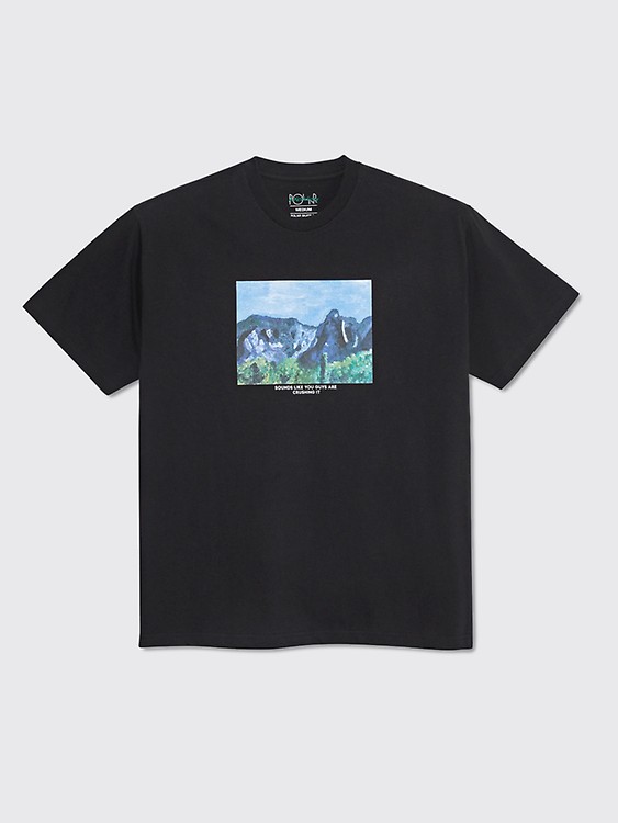 Très Bien - Polar Skate Co. Emile Art Shirt Black / Yellow