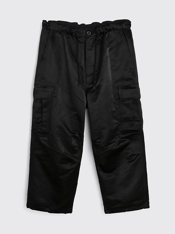 Prada Archive NOS Padded Military Black Teflon Tech Pants Size 40 Italy