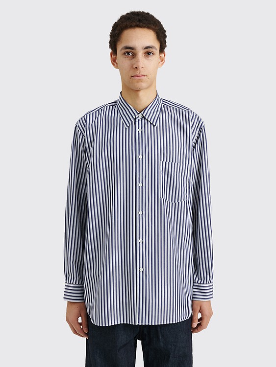 Très Bien - Acne Studios Denim Button-Up Shirt Indigo Blue