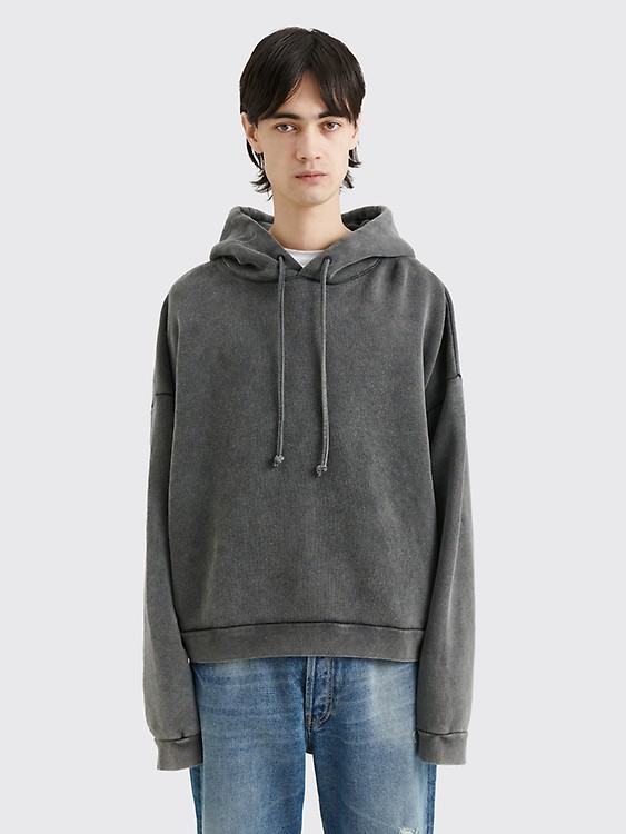 Très Bien - Acne Studios Face Crew Neck Sweatshirt Violet Pink Melange