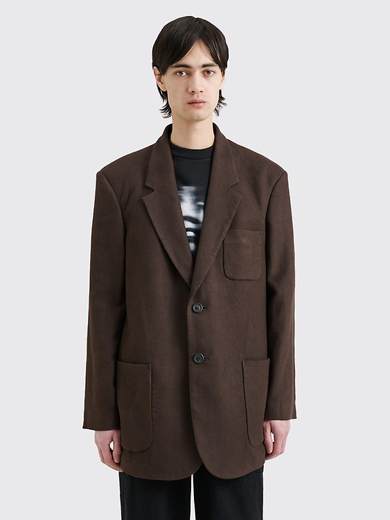 Très Bien - Our Legacy Uniform Coat Black Industrial Twill