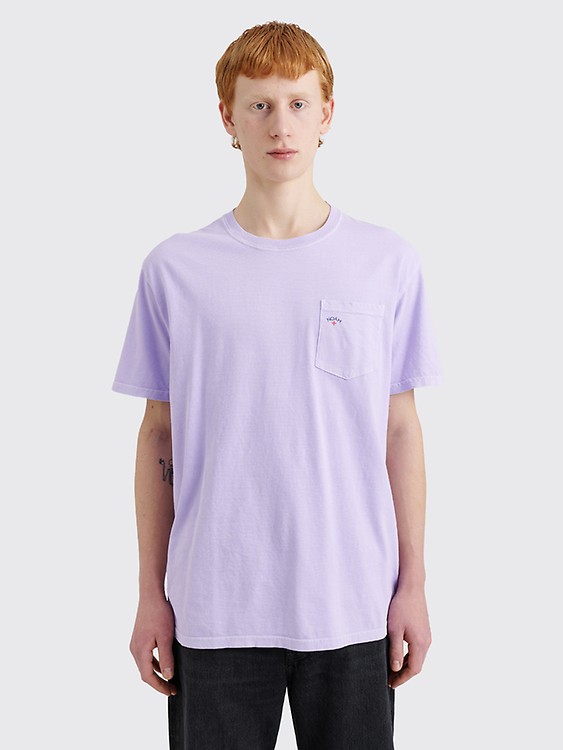 Asics t cheap shirt homme violet