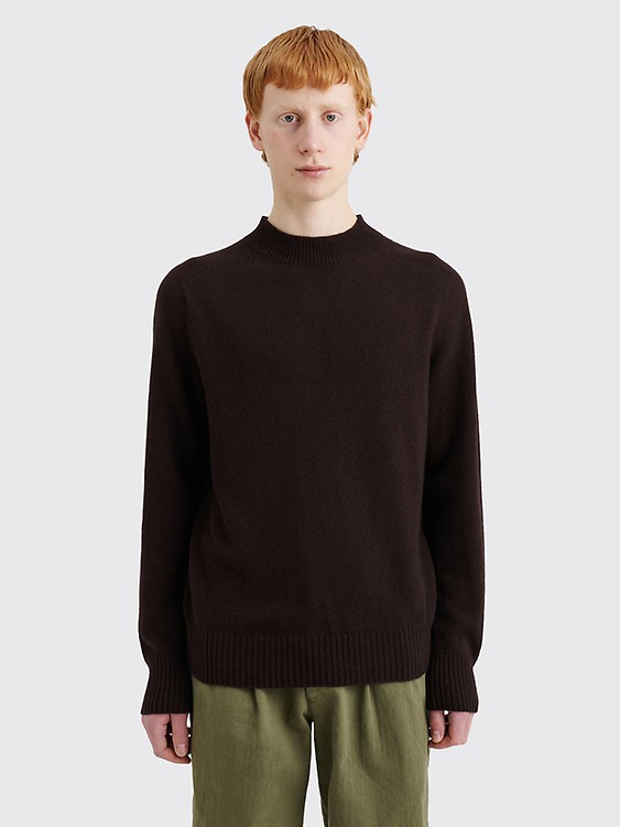 Très Bien - Homme Plissé Issey Miyake Rustic Knit Zip Sweater Black