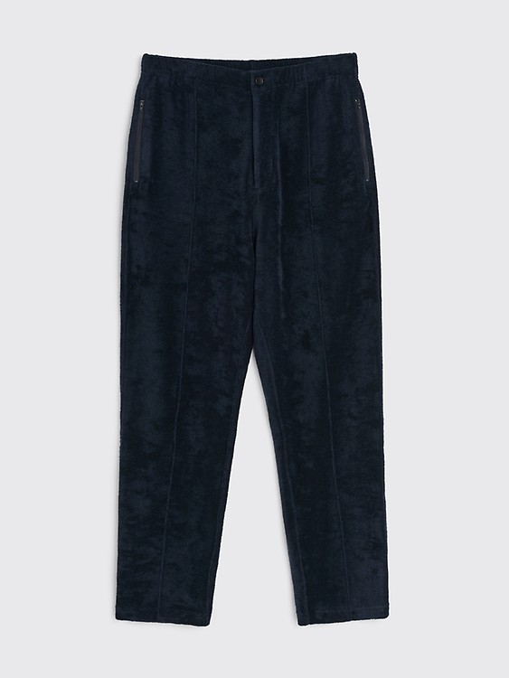 Très Bien - Needles Narrow Track Pant Velour Navy