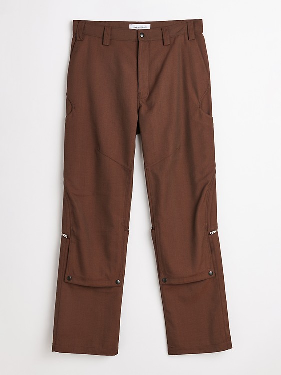 Très Bien - Kiko Kostadinov Meno Trousers Brushed Twill Cerulean Blue