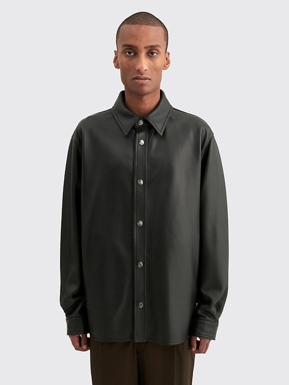Très Bien - Acne Studios Cotton Twill Work Jacket Black
