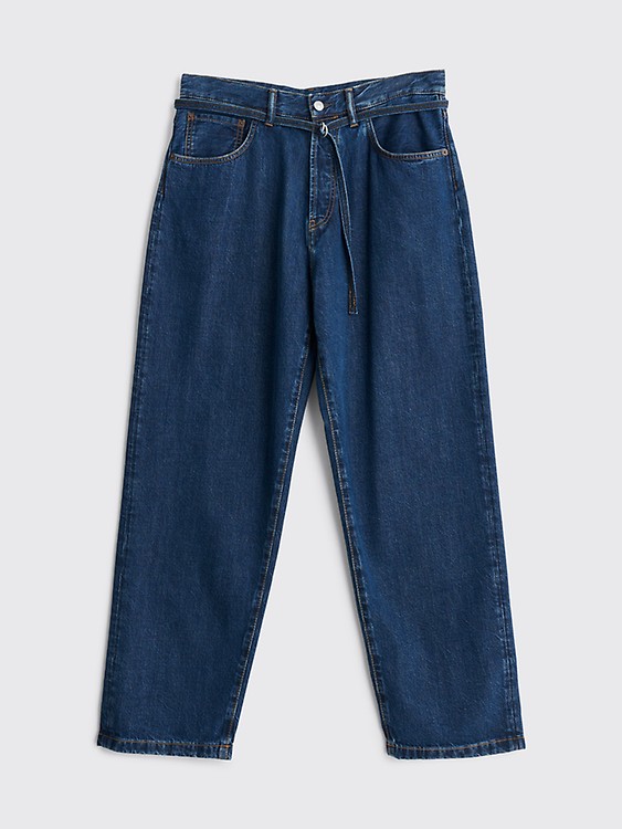 Très Bien - Acne Studios 1991 Toj Jeans Dark Blue Tencel