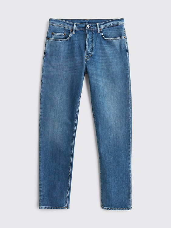 Très Bien - Acne Studios Blå Konst River Jeans Mid Blue