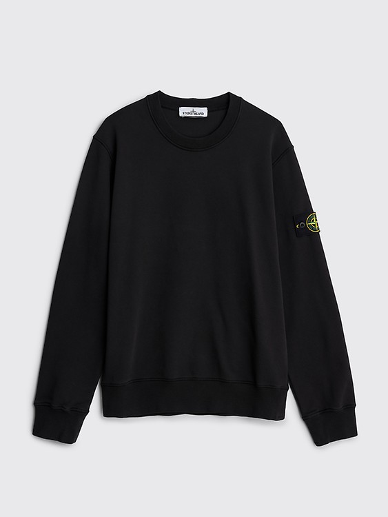 black stone island hoodie