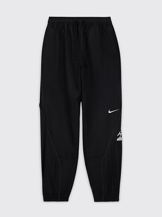 Order NIKE Solo Swoosh Woven Track Pant white/black Pants from solebox