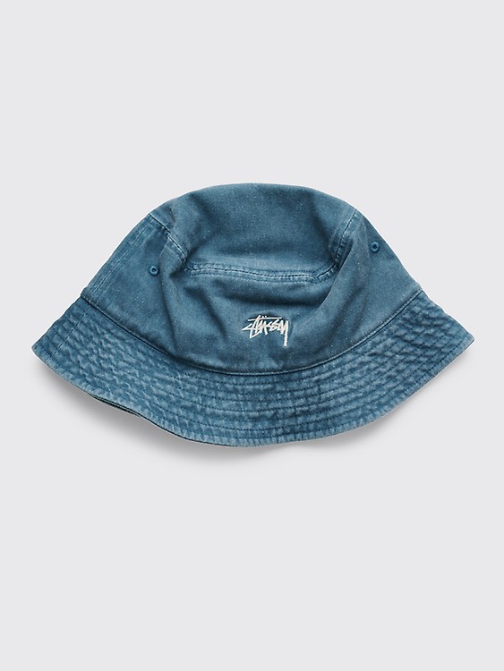 Stussy bucket cheap hat blue