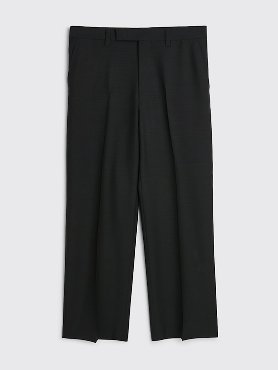 Très Bien - Auralee Tropical Wool Slacks Top Charcoal