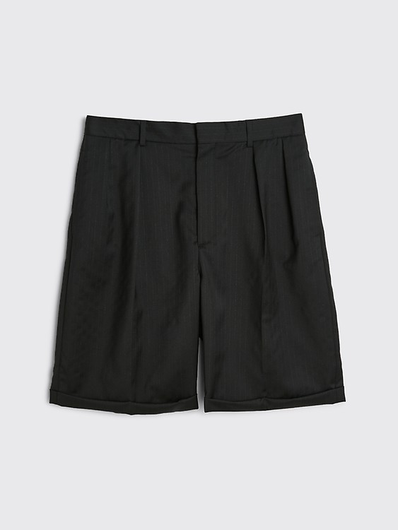 acne studios black shorts