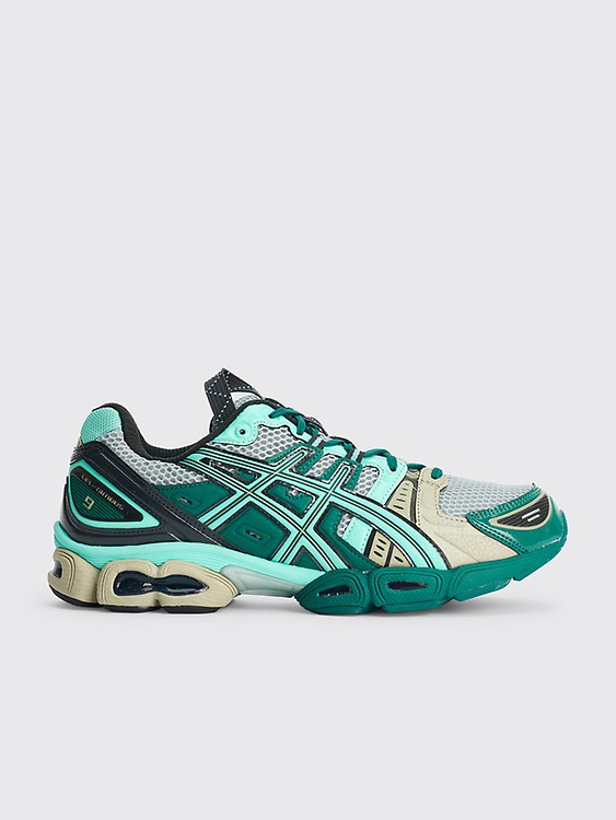 asics gel nimbus 9 homme cyan