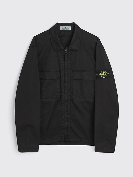 Très Bien - Stone Island Rip Stop Cotton Regular Pants Black