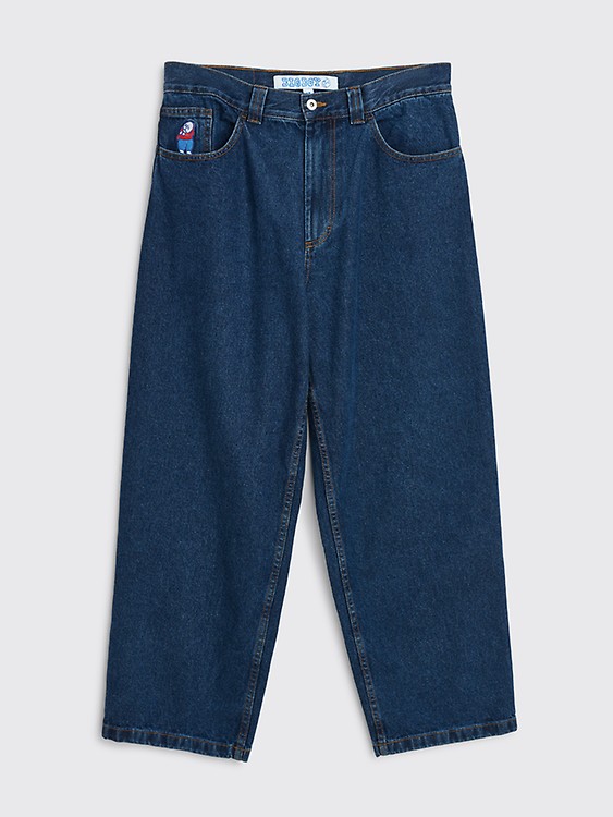 Très Bien - Polar Skate Co. '93! Denim Pants Dark Blue