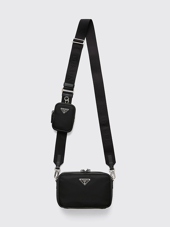 Très Bien - Prada Saffiano Leather Brique Bag Black