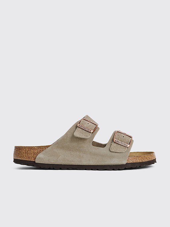 Birkenstock Arizona SFB Sandals - Taupe