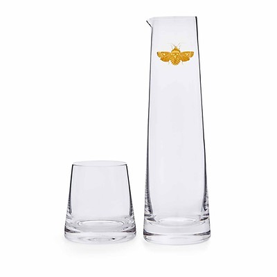 Creatures of Curiosity Gold Stem Wine Glasses S2