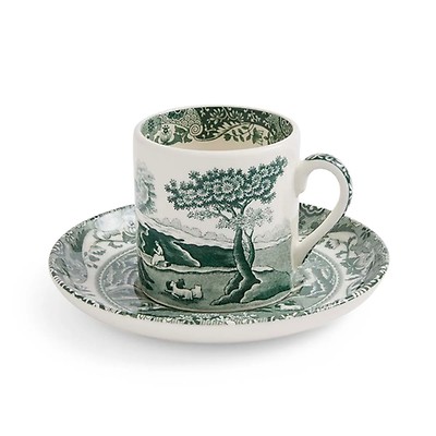 Spode Delamere Rural Coffee Cup and Saucer | Spode