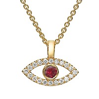 Ruby Yellow Gold Valentino Ring - Intini Jewels