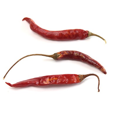 Japones Chile Peppers Dried De Stemmed