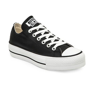 Álgebra profundizar falta Zapatilla Converse Chuck Taylor All Star Platform Ox Mujer Negra | Solo  Deportes | Solo Urbano