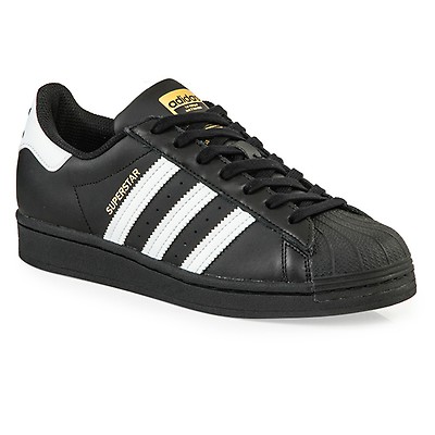 Adidas superstar negras rayas store blancas