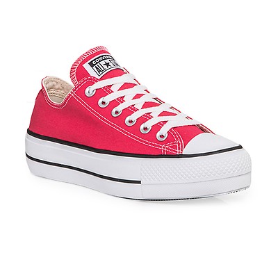 Zapatillas Converse Chuck Taylor All Star Lift Ox Mujer Rosa