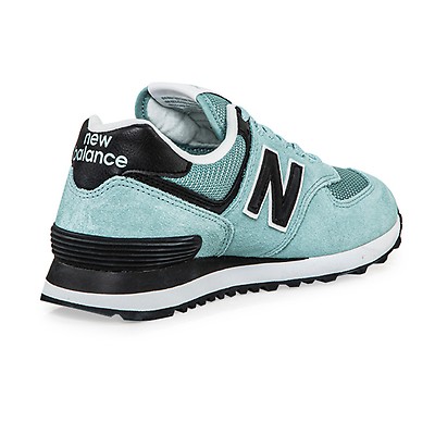 New balance verde 2025 agua y negro