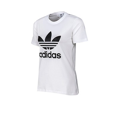 Remera Adidas Boyfriend Mujer Blanca Solo Urbano