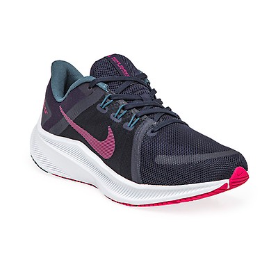 Zapatillas Running Nike Quest 4 Mujer Bordo Solo Deportes