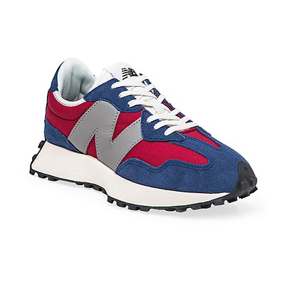 New balance outlet bordo y dorado