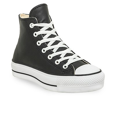 Converse negras caña cheap baja