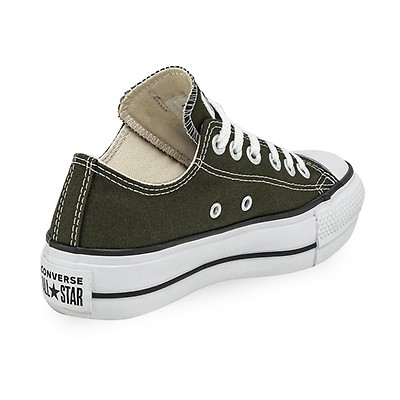 Zapatillas Converse Chuck Taylor Lift Ox Niña Blanca, Solo Deportes