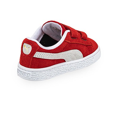 Puma suede cheap heart mujer rojas