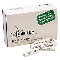 1 Tune Activated Charcoal Filters Pack of 100 Pack