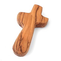 Genuine Olive Wood Cross from the Holy Land, Religious Articles