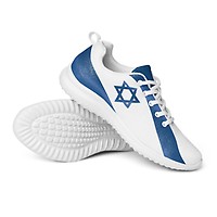 Israeli Flag Athletic Shoes for Women Clothing My Jerusalem Store