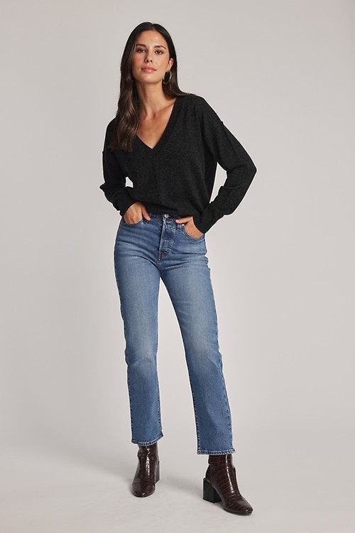 LEVIS 501 CROP BLACK SPROUT - Korner