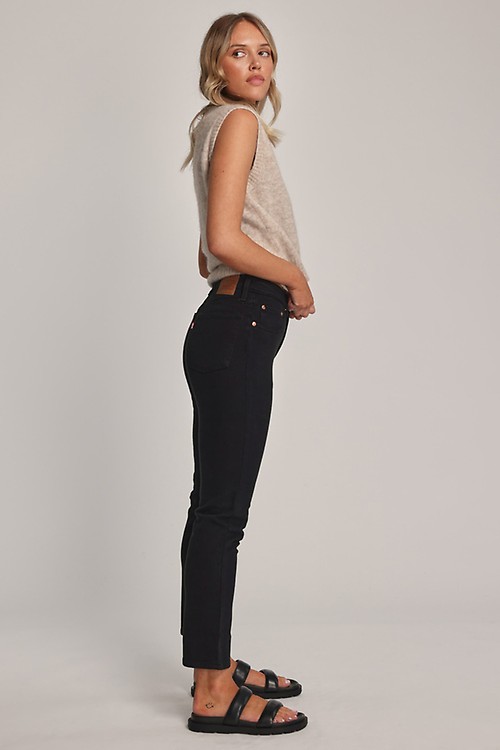 Shop Levi's 724 High Rise Straight in Denim