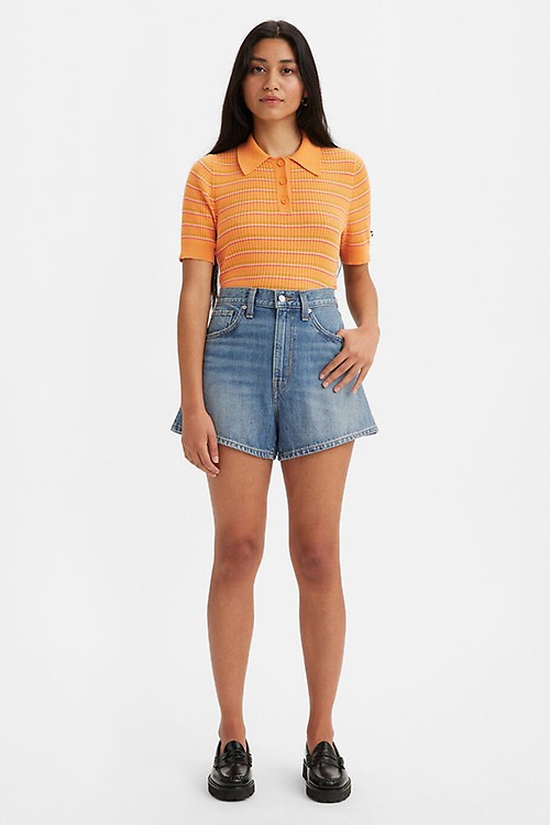 High Waisted Mom Shorts by Levi's Online, THE ICONIC