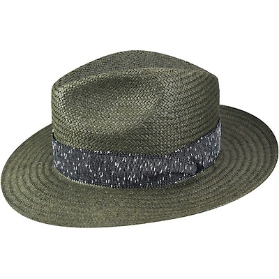 Baku Vintage Straw Fedora