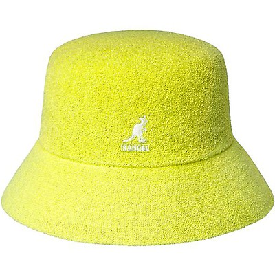 Kangol Cord Bucket Hat - Olive - S