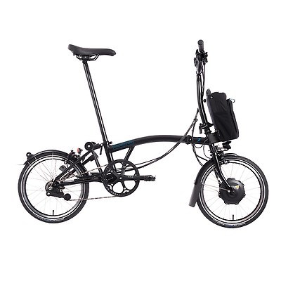 brompton pink folding bike