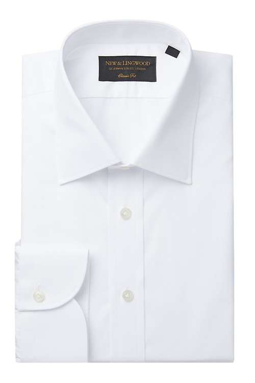 Standard Poplin Black Shirt