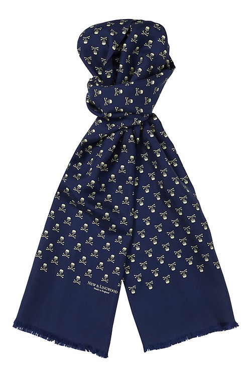 Mens on sale skull scarf